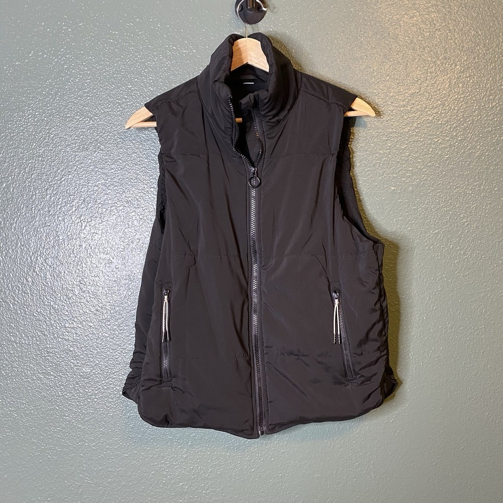 90‎ Degree Reflex Size M Black Full Zip Below Zero Stretch Puffer Vest